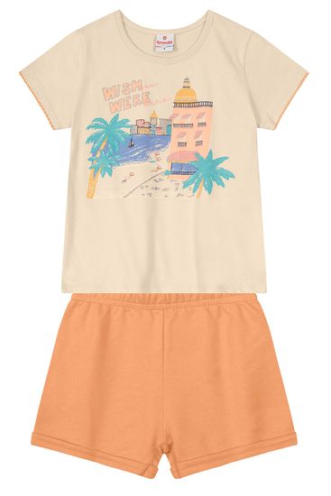 Conjunto infantil menina Brandili - 4