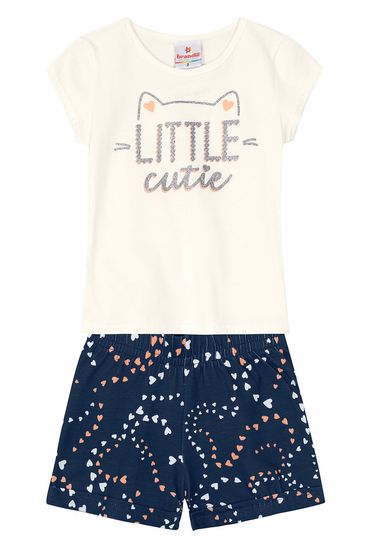 Conjunto infantil menina Brandili - 1