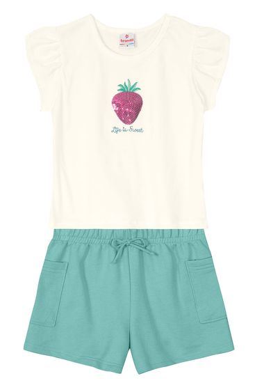 Conjunto infantil menina Brandili - 10