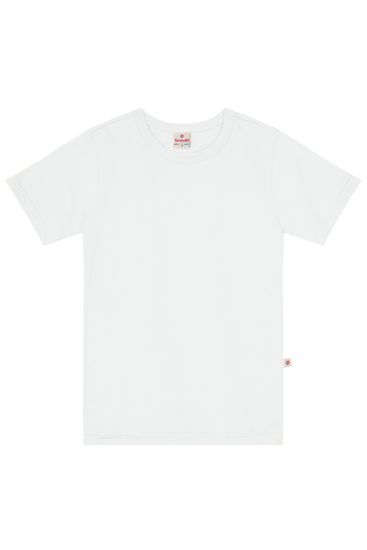 Camiseta básica infantil menino em malha Brandili - 1
