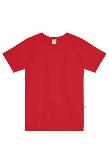 Camiseta básica infantil menino em malha Brandili - 2