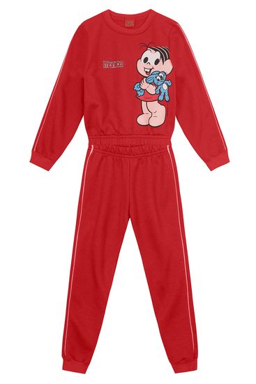 Conjunto infantil menina da Turma da Mônica brandili - 10