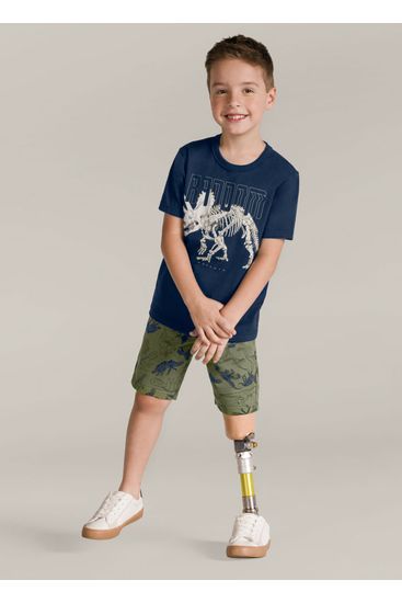 Conjunto dino infantil menino Brandili Conjunto infantil menino Brandili