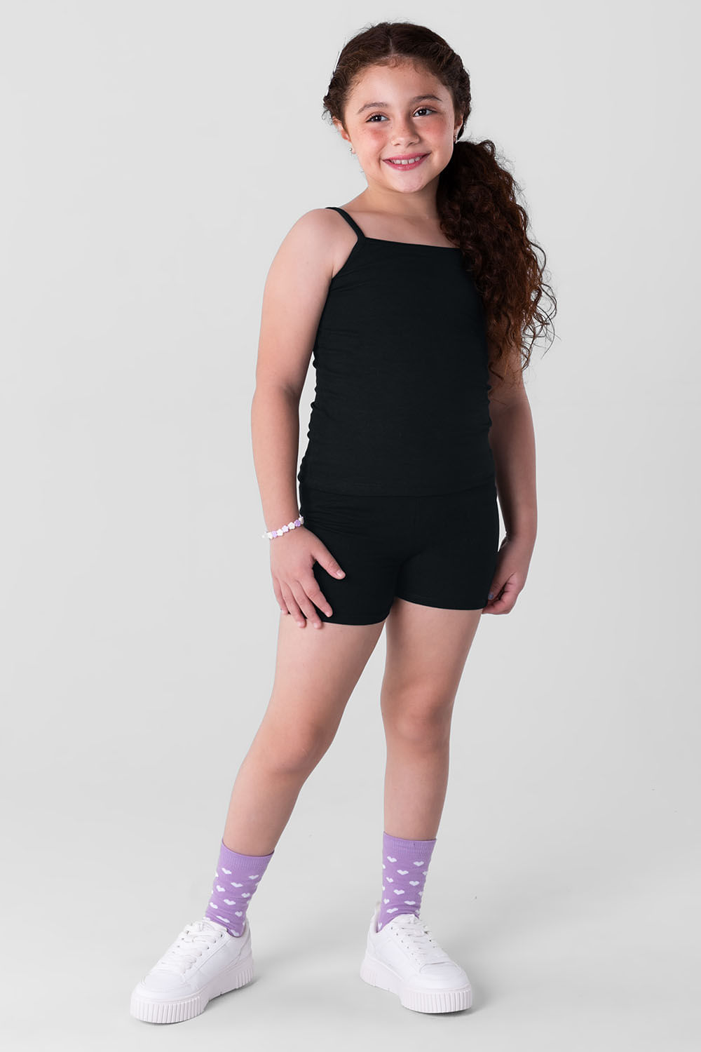 Blusa infantil menina em cotton Brandili