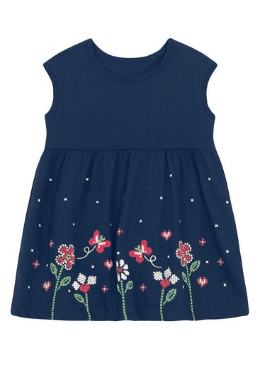 Vestido bebê menina florido Brandili - G