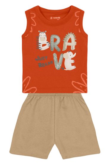 Conjunto bebê menino de elefantinho Brandili - G