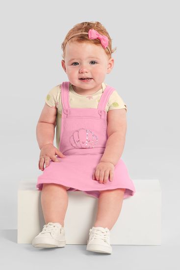 Conjunto bebê menina de conchinha Brandili Baby - G