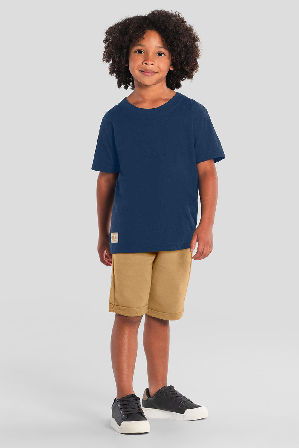 Conjunto infantil menino texturizado Mundi