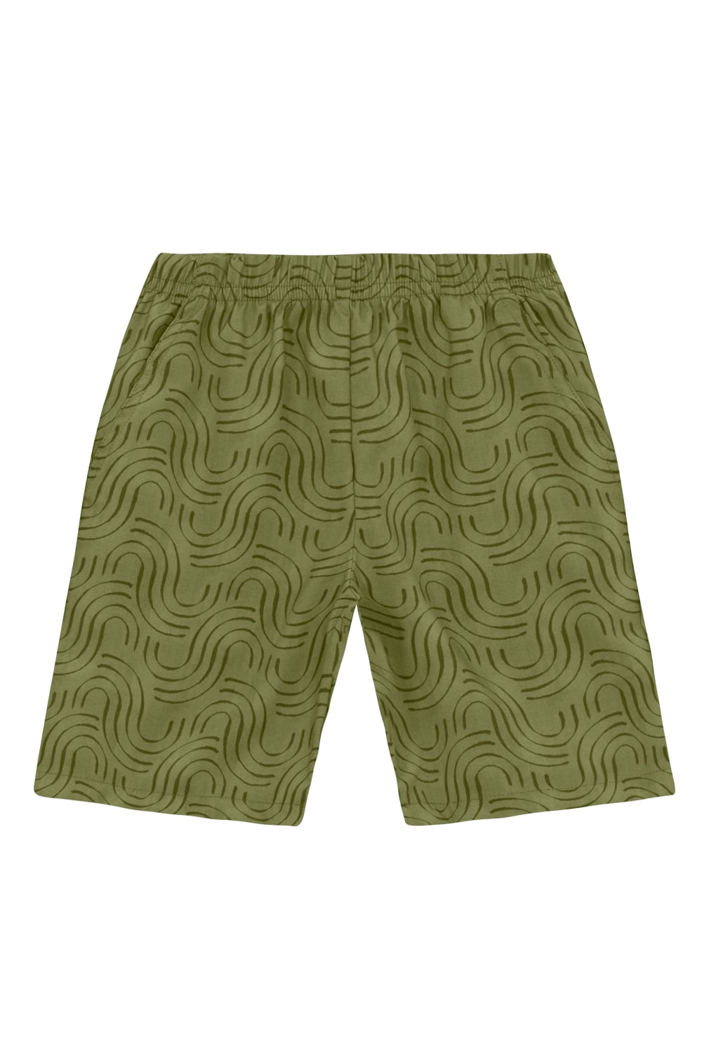Bermuda infantil menino em microfibra Brandili