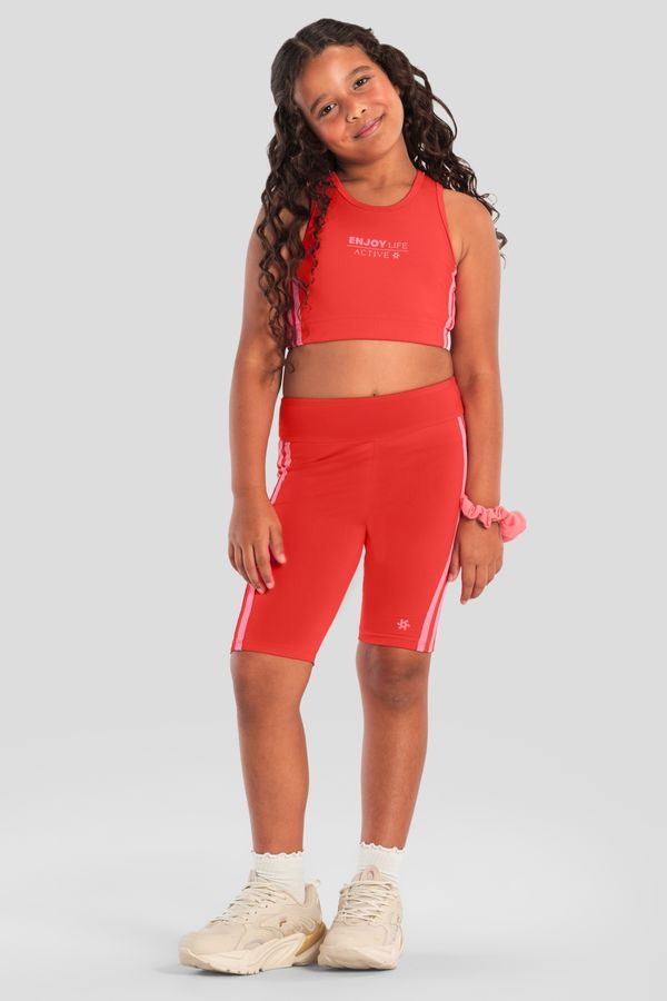 Bermuda infantil menina esportiva Brandili Active - 16