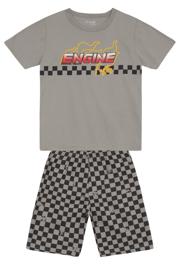 Pijama infantil menino de corrida Brandili - 6