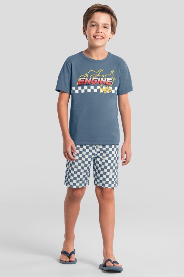 Pijama infantil menino de corrida Brandili - 6