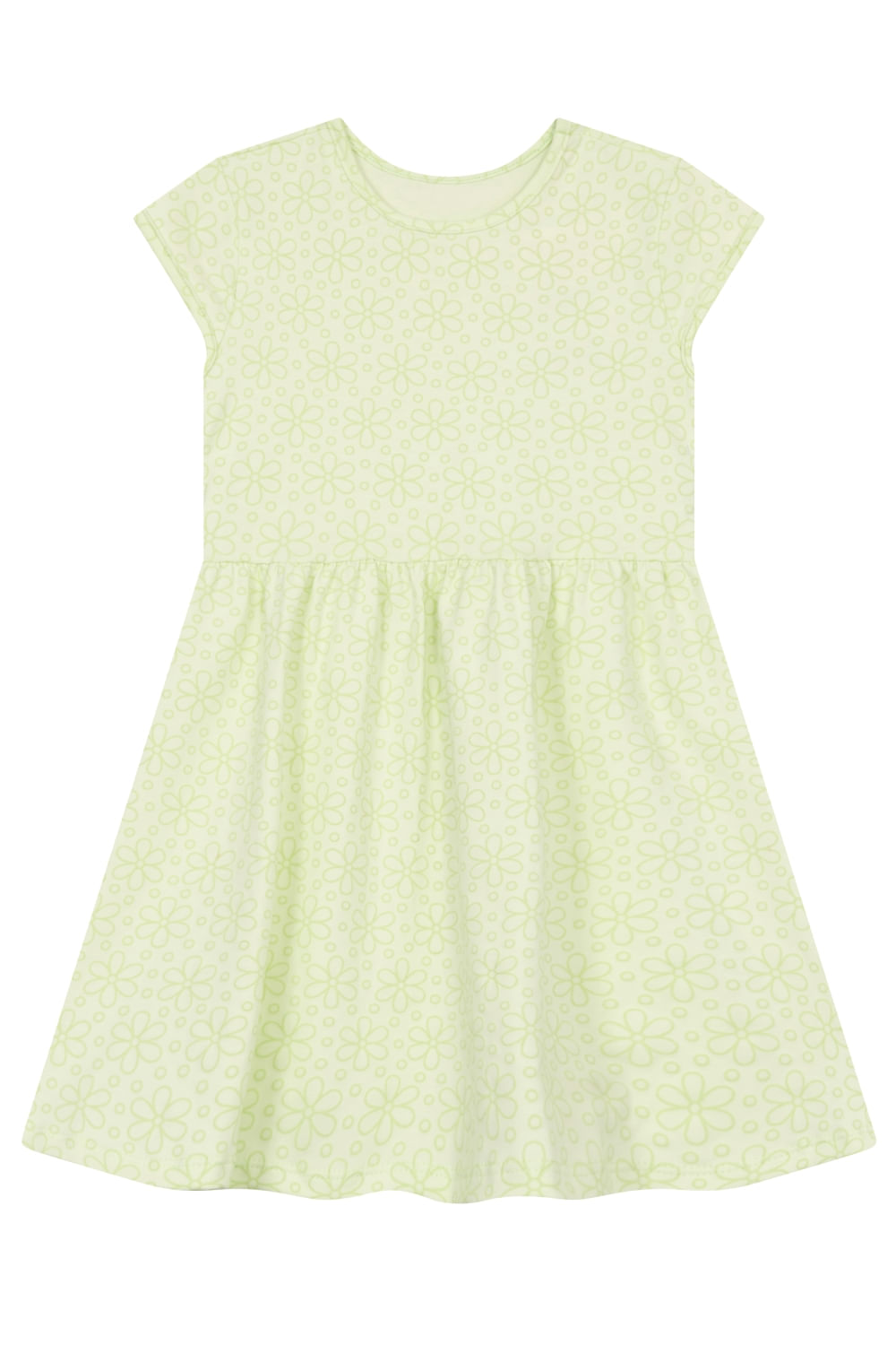 Vestido infantil menina florido Brandili