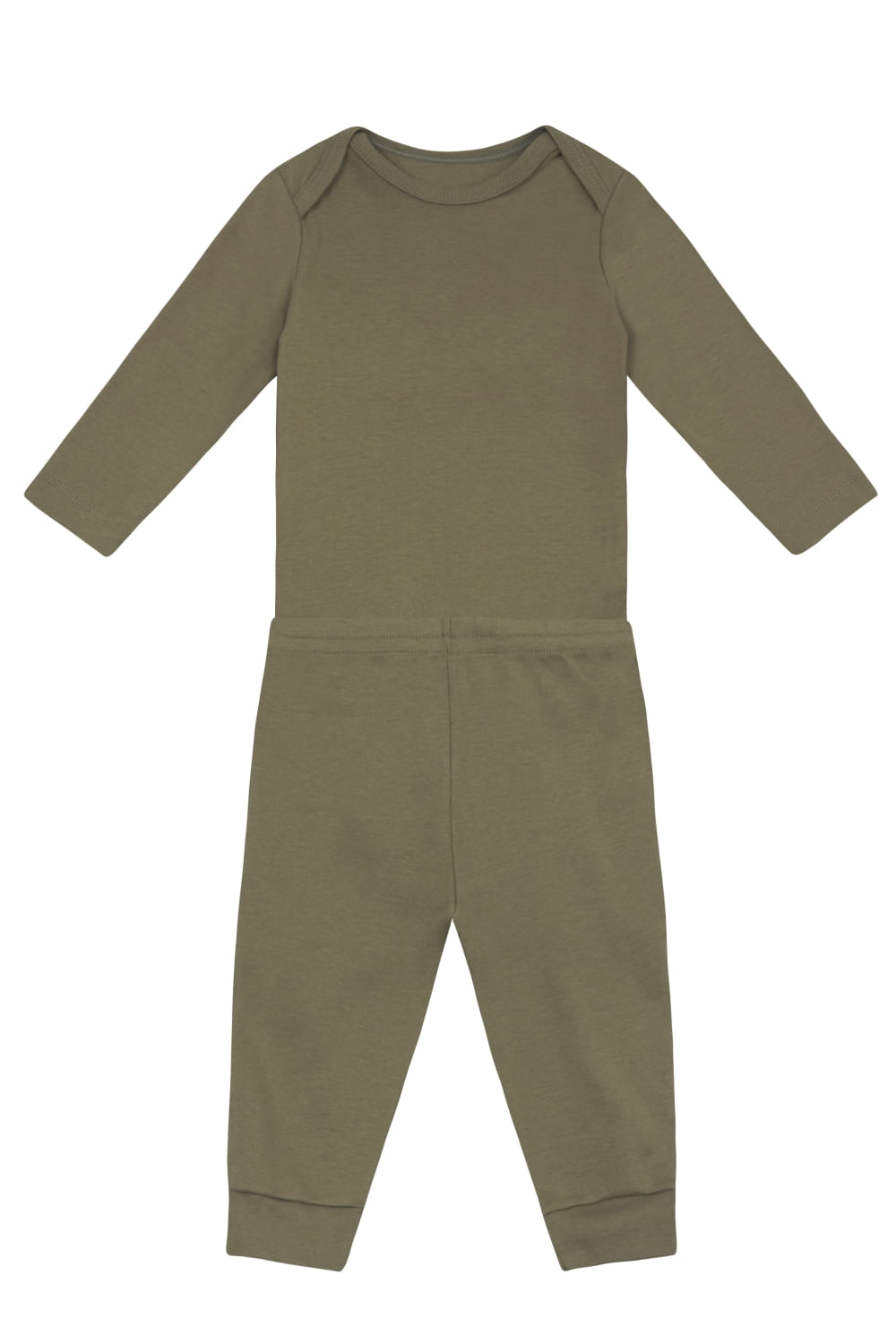 Conjunto bebê unissex em ribana Brandili Baby