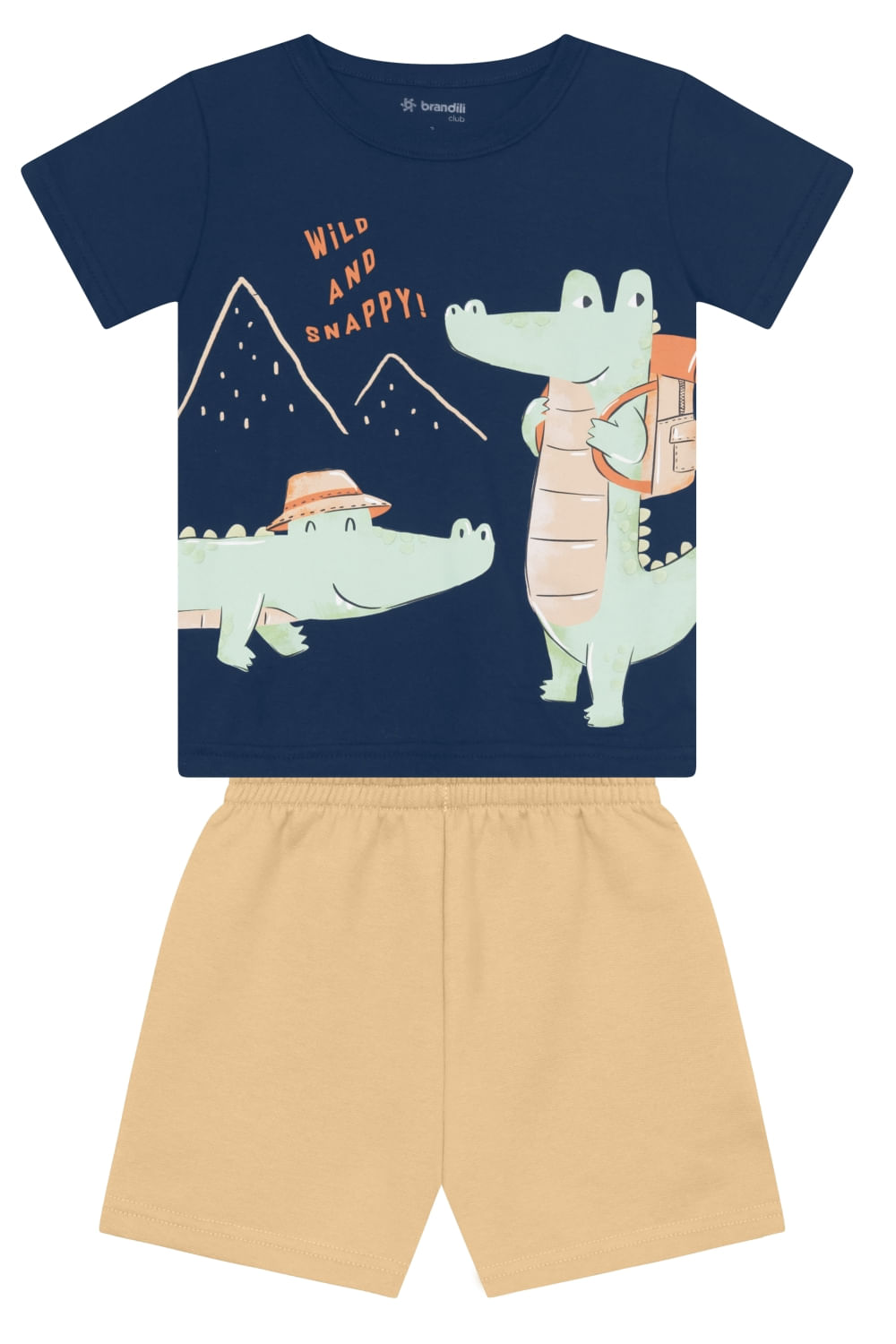 Conjunto infantil menino de Jacaré Brandili